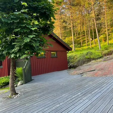 Ferienwohnung Oggevatn Birkenes Exterior foto